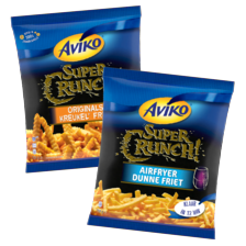 Aviko SuperCrunch, grip 'n dip, of wavey blends
